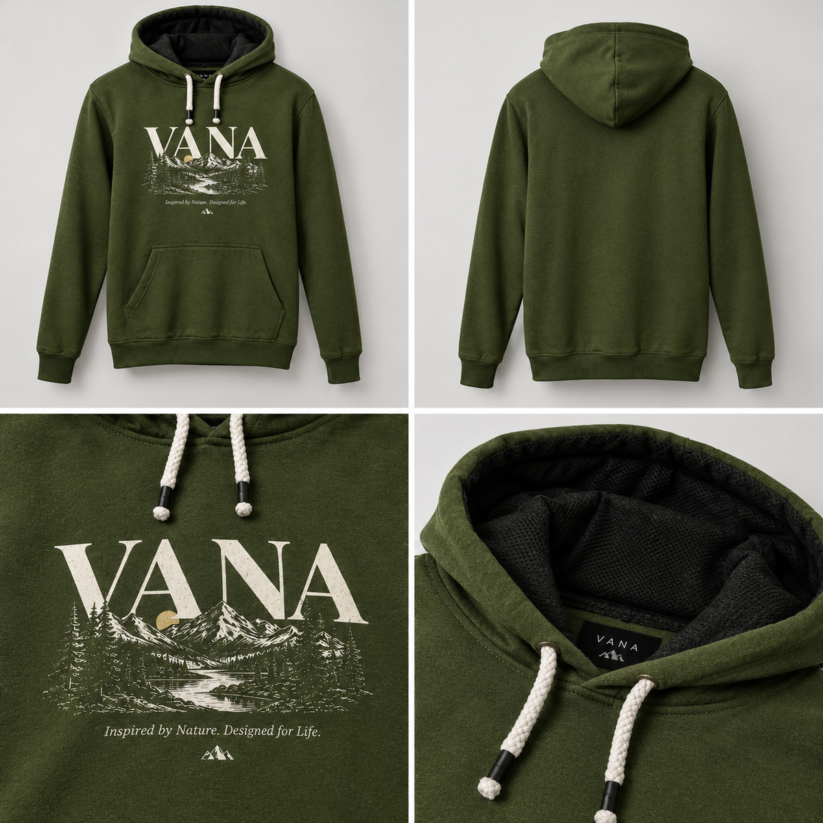 VANA Nature Hoodie — Inspired by Nature. Designed for Life.