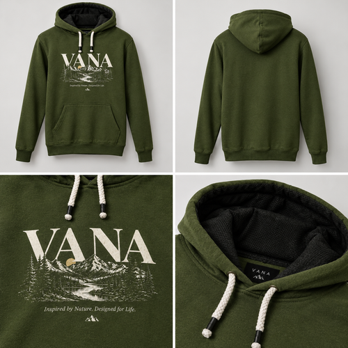 VANA Nature Hoodie — Inspired by Nature. Designed for Life.
